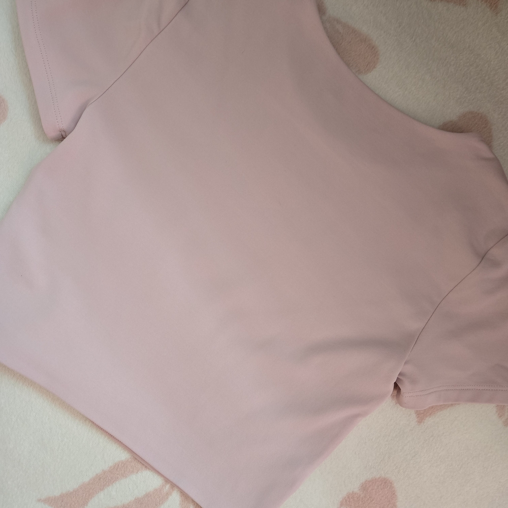 Babaton Light Pink Crop Top - Picture 3 of 3